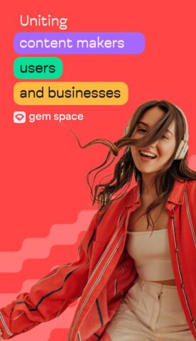 Android 用 Gem Space: blogs, chats, calls