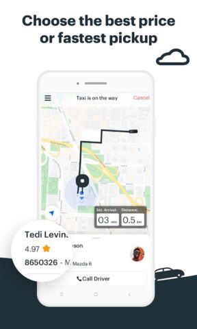 Gett: доставка и такси в одном для Android