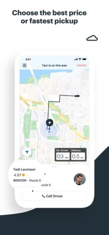 Gett: курьер и личный водитель для iOS