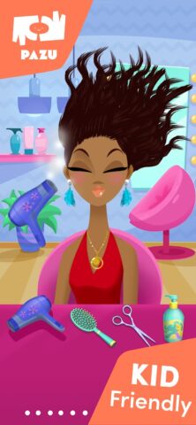 Android 用 女の子のヘアサロン-子供向けヘアスタイリングゲーム