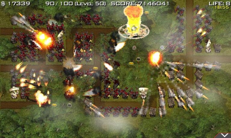 Global Defense: Zombie War для Android — скриншот 4