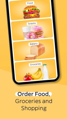 Android için Glovo: Yemek, market & fazlası