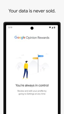 Google Umfrage-App für Android