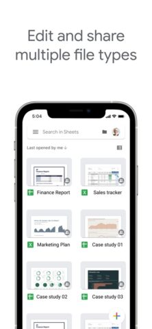 Google Sheets for iOS