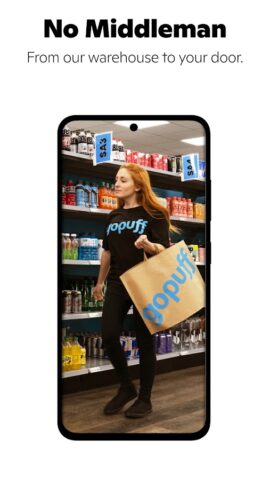 Android için Gopuff—Alcohol & Food Delivery