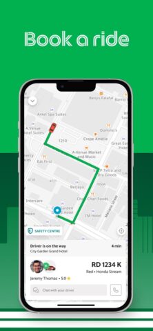 Grab: Taxi Ride, Food Delivery per iOS