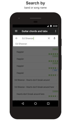 Guitar Chords and Tabs pour Android