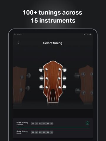 GuitarTuna: Gitarre Stimmgerät für iOS