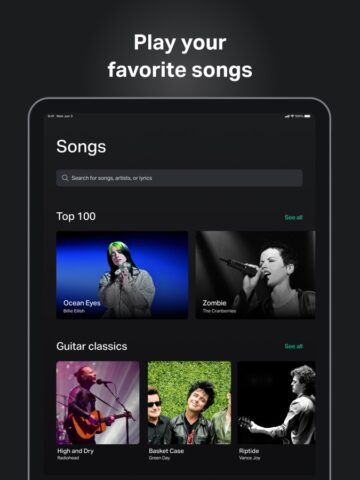 GuitarTuna: Tuner,Chords,Tabs สำหรับ iOS