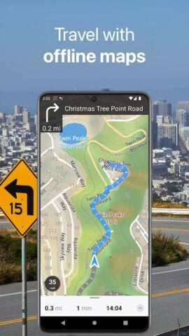 Android के लिए Guru Maps — GPS Route Planner