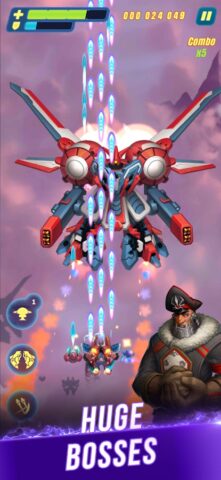 Android 版 雄鷹–飛機遊戲 外星人街機射擊遊戲