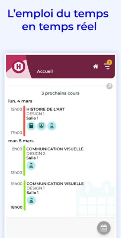 HYPERPLANNING pour Android