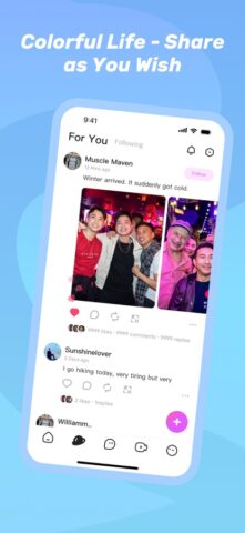 HeeSay: LIVE & Male Dating สำหรับ iOS