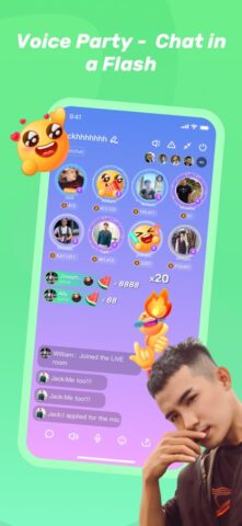 HeeSay: LIVE & Male Dating สำหรับ iOS
