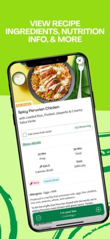 HelloFresh: Meal Kit Delivery สำหรับ iOS