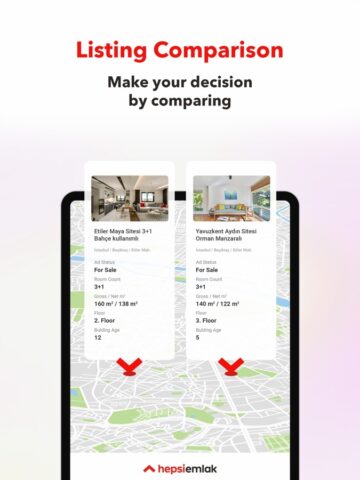 Hepsiemlak – Property Listings para iOS