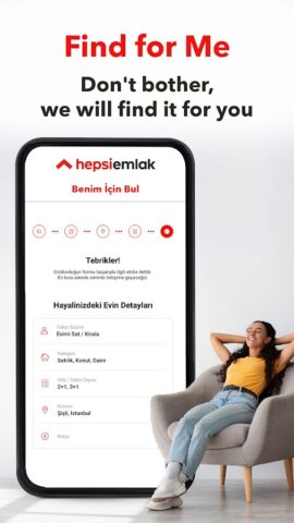 Android 版 Hepsiemlak – Property Listings