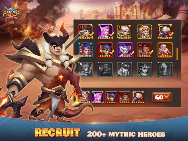 Heroes Charge per iOS