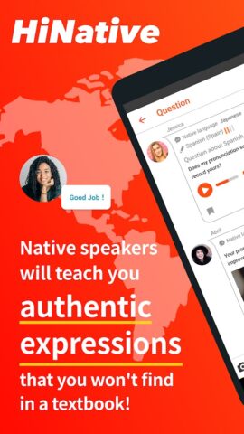 Android 版 HiNative – 問答式語言學習
