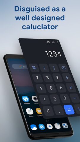 Блокировка калькулятора для Android