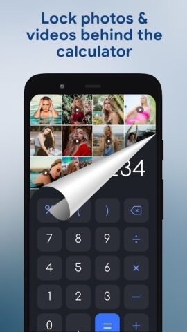 Calculadora: ocultar fotos para Android