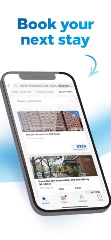 iOS용 Hilton Honors: Book Hotels