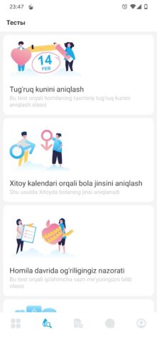 Homiladorlik davri для Android — скриншот 2