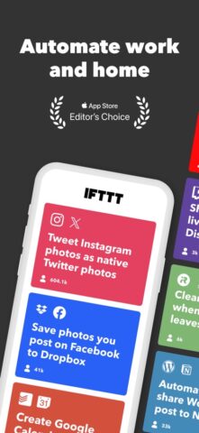 iOS 版 IFTTT – 工作流程和智能家居自動化