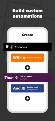 IFTTT – Automate work and home لنظام iOS