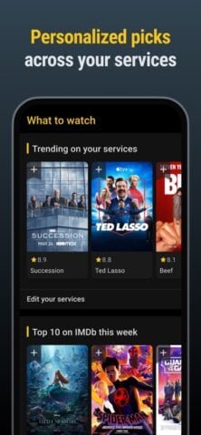 IMDb Cine & TV para iOS