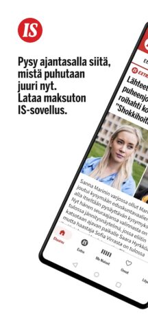 IS – Ilta-Sanomat для Android — скриншот 1