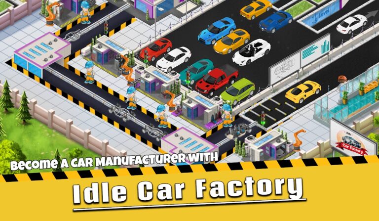 Idle Car Factory: Car Builder для Android