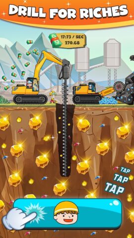 магнат шахтер золото игра для Android