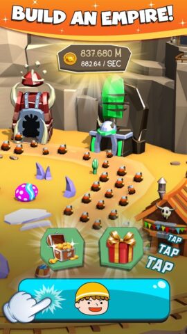 Android için Boşta madenci kralı oyunları