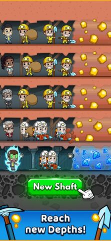 Idle Miner Tycoon : Mine d’or pour iOS