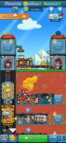Magnata da Mina: Gold & Cash para iOS