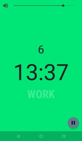 Interval Timer для Android — скриншот 3