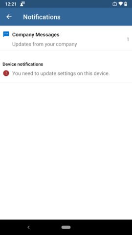 Портал компании Intune для Android — скриншот 5