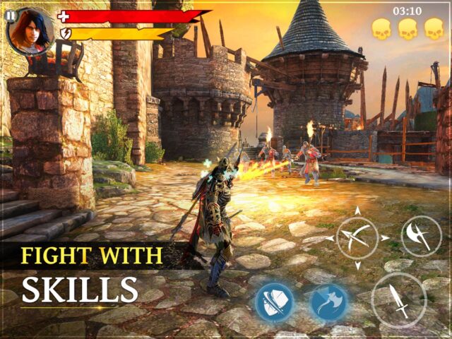 Iron Blade: Medieval RPG لنظام iOS