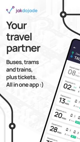 Jakdojade: public transport untuk Android
