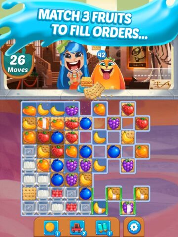 Juice Jam! Match 3 Puzzle Game لنظام iOS