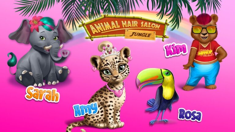 Jungle Animal Hair Salon для Android — скриншот 4
