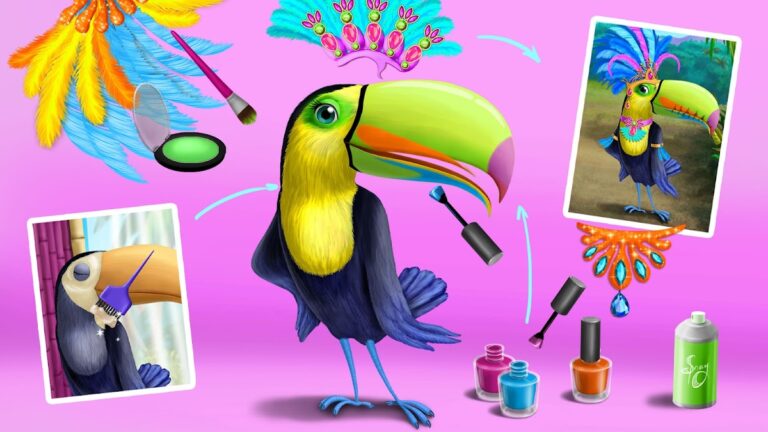 Jungle Animal Hair Salon для Android — скриншот 5