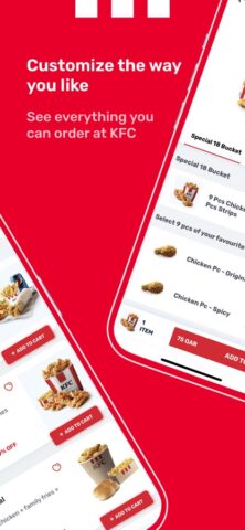 iOS 版 KFC Qatar
