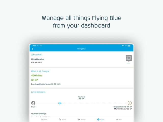 KLM – Book a flight สำหรับ iOS