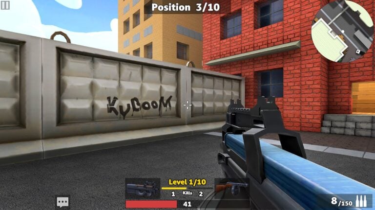 Android için KUBOOM 3D: FPS atıcı oyunları