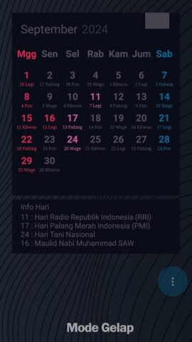 Kalender Jawa untuk Android