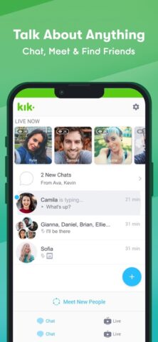 iOS için Kik Messaging & Chat App