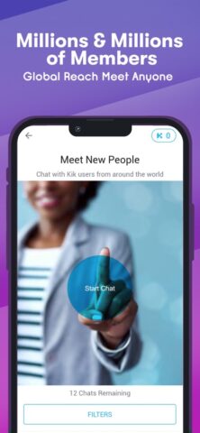 Kik Messaging & Chat App pour iOS