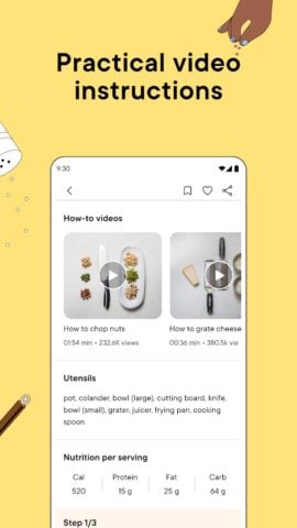 Kitchen Stories: Recipes para Android